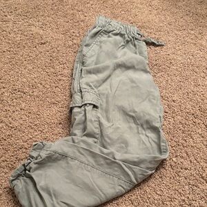 GAP Kids Olive Green Cargo Jogger Pants size 8
